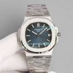 GR Factory Patek Philippe Nautilus Replica Watch Stainless Steel Blue Dial 40MM